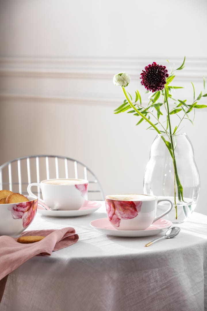 Rose Garden cup with saucer, Pink-white Villeroy & Boch