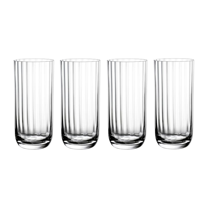 Rose Garden long drink glass 4-pack 45 cl, Clear Villeroy & Boch