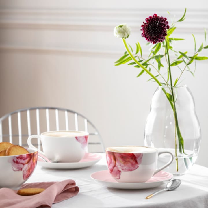 Rose Garden tea cup, White Villeroy & Boch