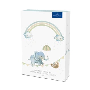 Walk like an Elephant children's cutlery 4 pieces, Stainless steel Villeroy & Boch