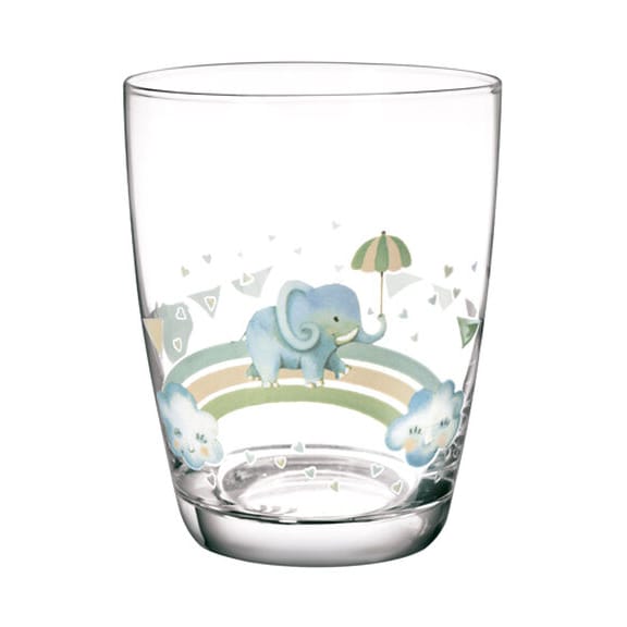 Walk like an Elephant children's drinking glass 15 cl 2-pack, Multi Villeroy & Boch