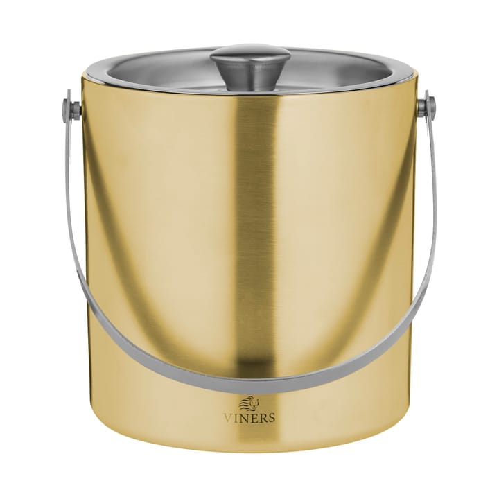 Viners ice bucket with lid 1.5 l, Gold Viners