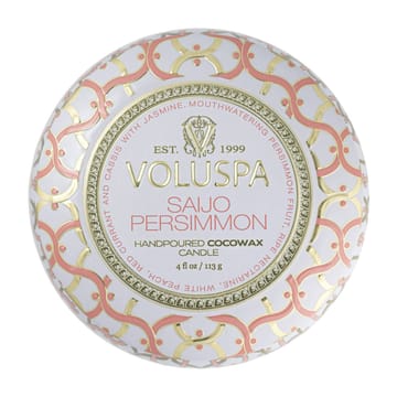 Maison Blanc Mini Tin scented 25 hours - Saijo Persimmon - Voluspa