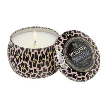 Maison Noir Mini Tin scented 25 hours - Pink Citron Grapefruit - Voluspa