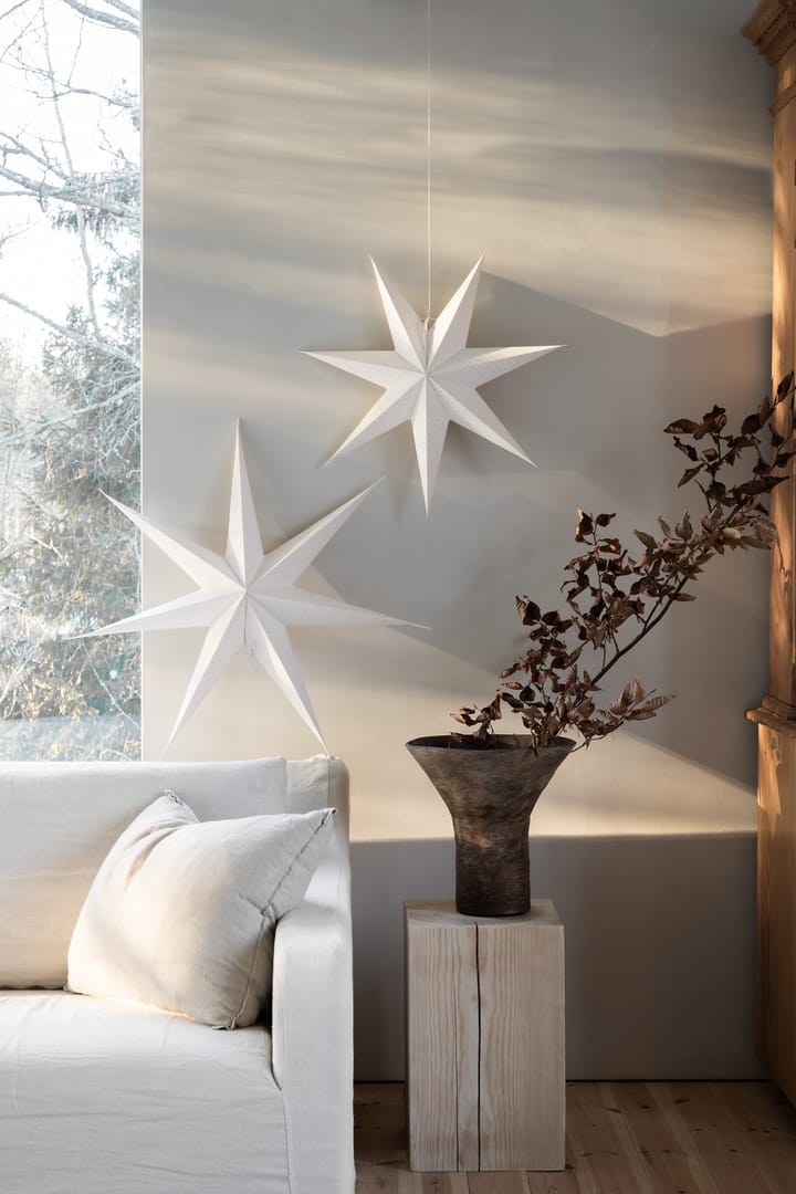 Aino Slim christmas star white, 44 cm Watt & Veke