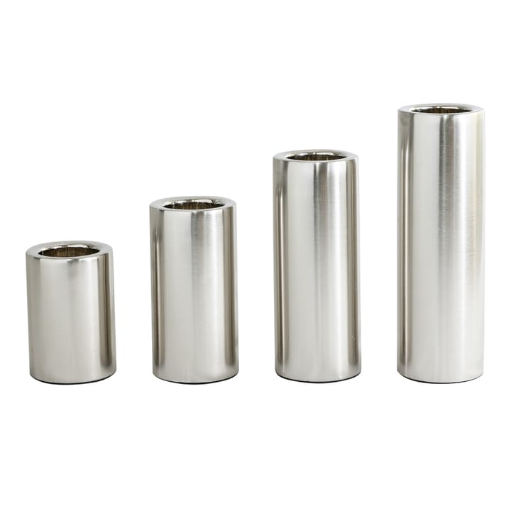 Angelica candle holders 4 pieces - chrome - Watt & Veke