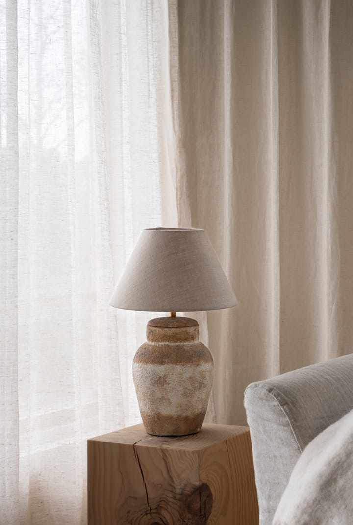 Basic wide lamp shade Ø25 cm, Natural Watt & Veke