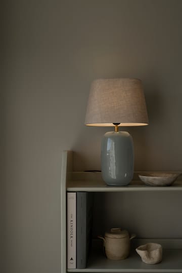 Emily lamp base Ø12x28,5 cm - Dusty green - Watt & Veke