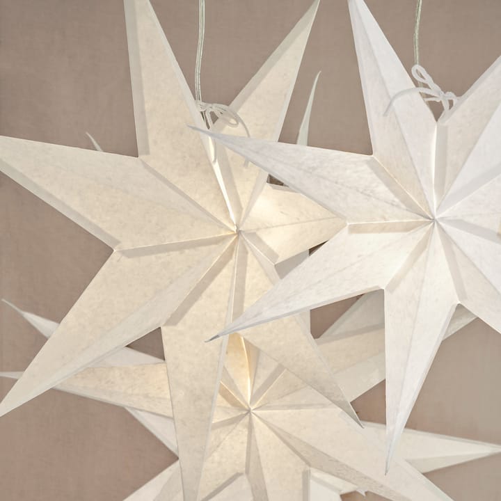 Greta Christmas star white, 60 cm Watt & Veke