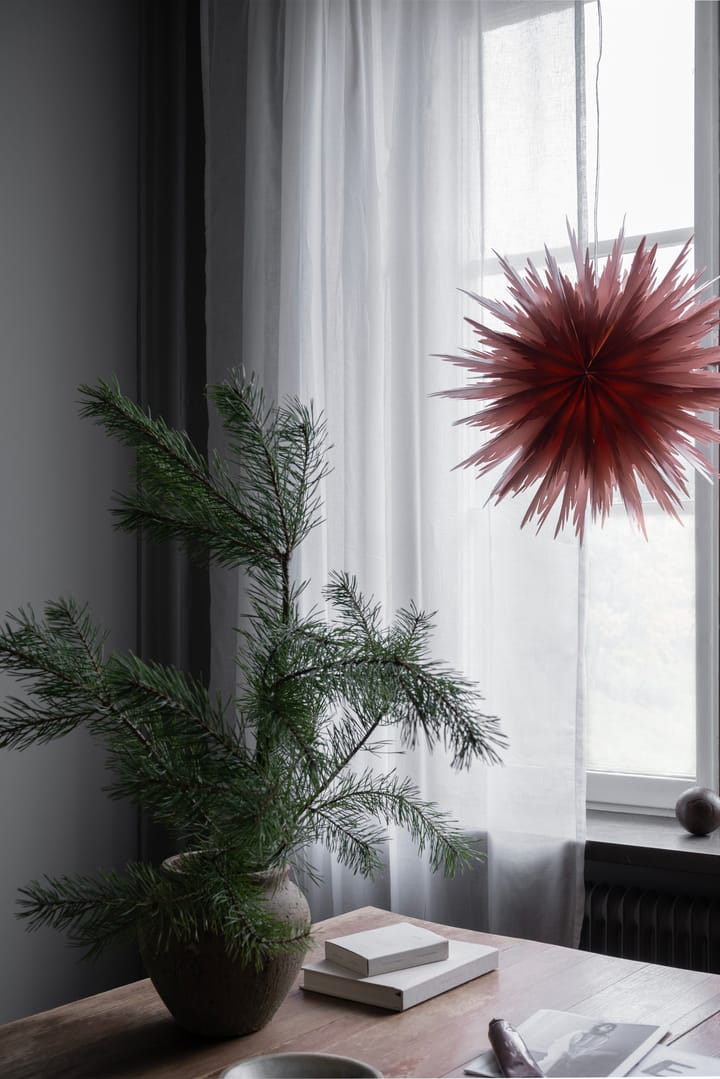 Liz advent star Ø50 cm, Red ochre Watt & Veke