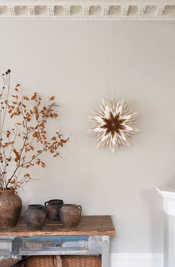 Marta advent star Ø60 cm - White-brown - Watt & Veke