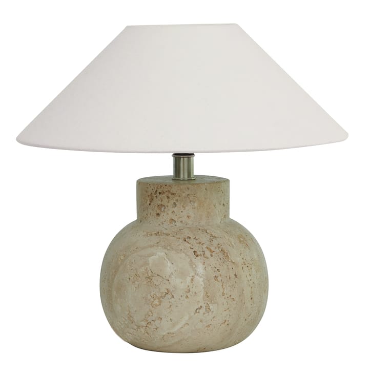 Pella lamp base, Travertine Watt & Veke