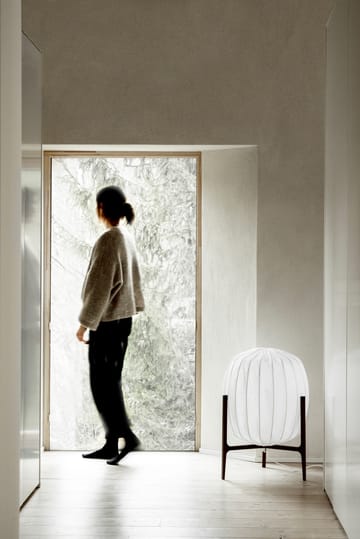 Prisma floor lamp Ø48 cm - Dark ash white - Watt & Veke