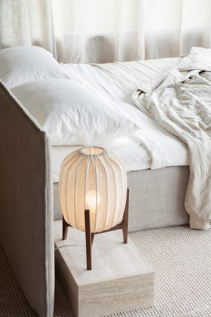 Prisma table lamp, Dark ash-natural Watt & Veke