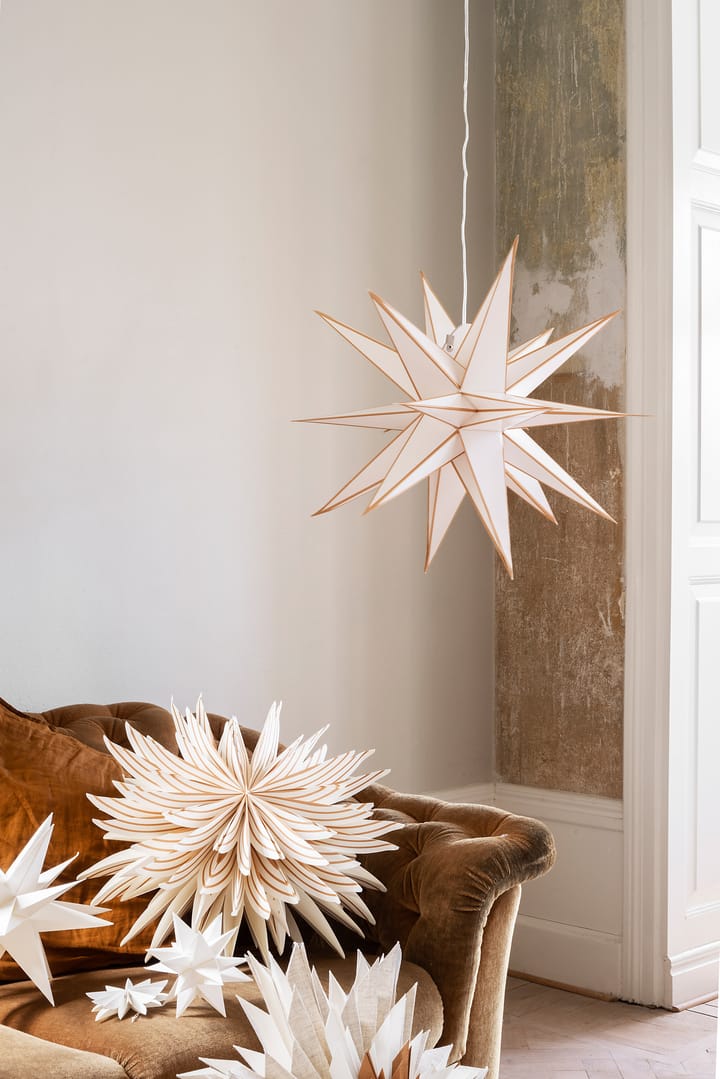 Sputnik advent star Ø60 cm, White-gold Watt & Veke