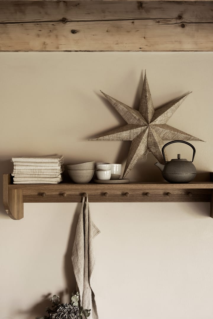 Vera advent star Ø44 cm, Jute Watt & Veke