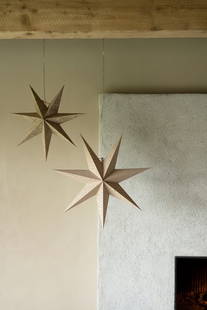 Vera advent star Ø44 cm, Jute Watt & Veke