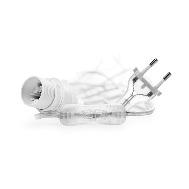 Watt & Veke cable with switch, transparent 5 m Watt & Veke