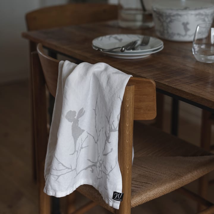 Alv kitchen towel 47x70 cm, white Wik & Walsøe