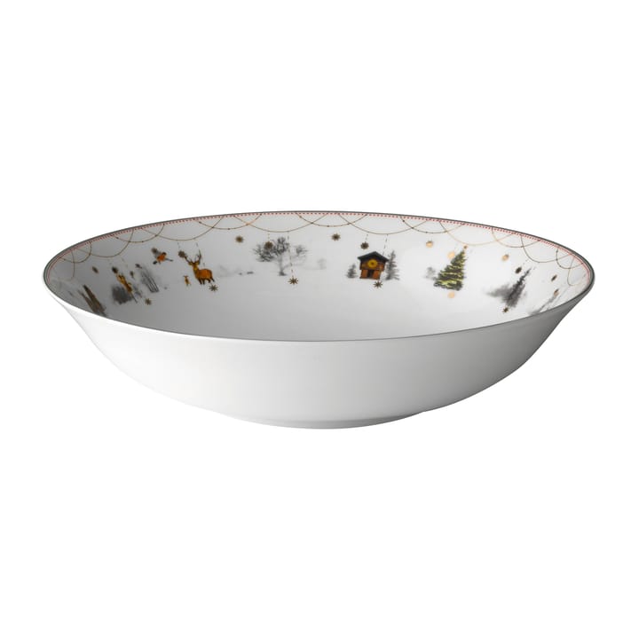 Christmas morning serving bowl low  - Ø27 cm - Wik & Walsøe