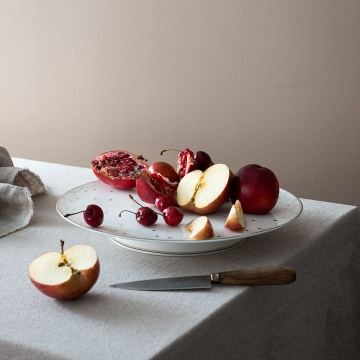 Julemorgen cake dish, white Wik & Walsøe