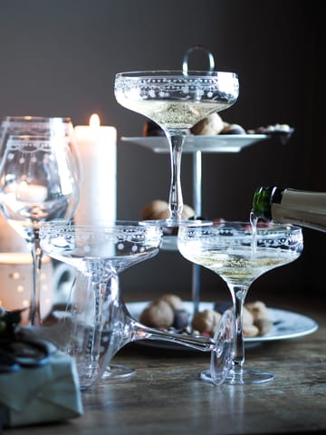 Julemorgen champagne glass - 20 cl - Wik & Walsøe