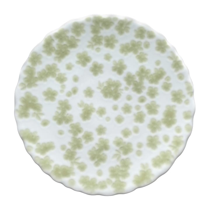 Slåpeblom plate Ø13 cm - Green - Wik & Walsøe