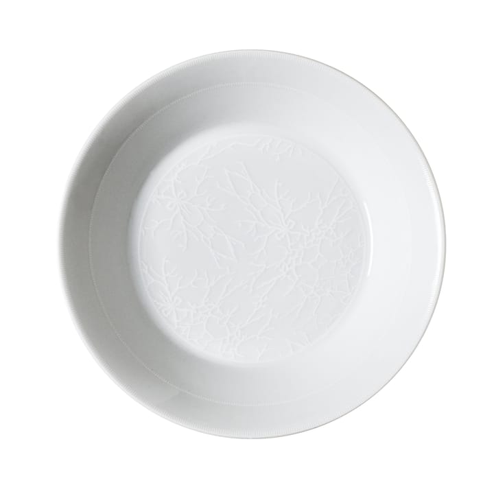 White wood deep  plate, 21 cm Wik & Walsøe