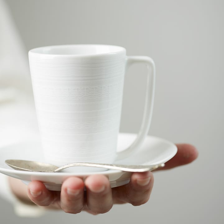 Whitewood cup and saucer, 20 cl Wik & Walsøe