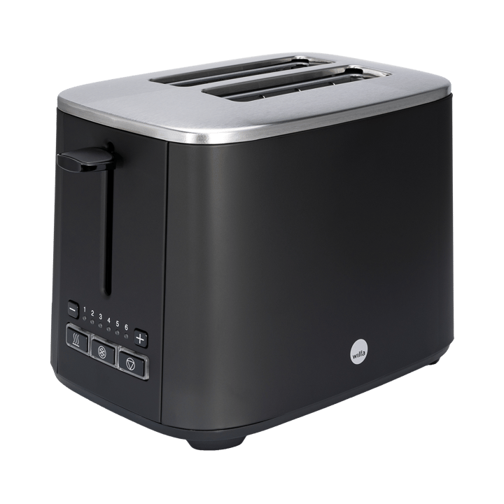 CT-1000MB classic toaster 2 slices, Black Wilfa