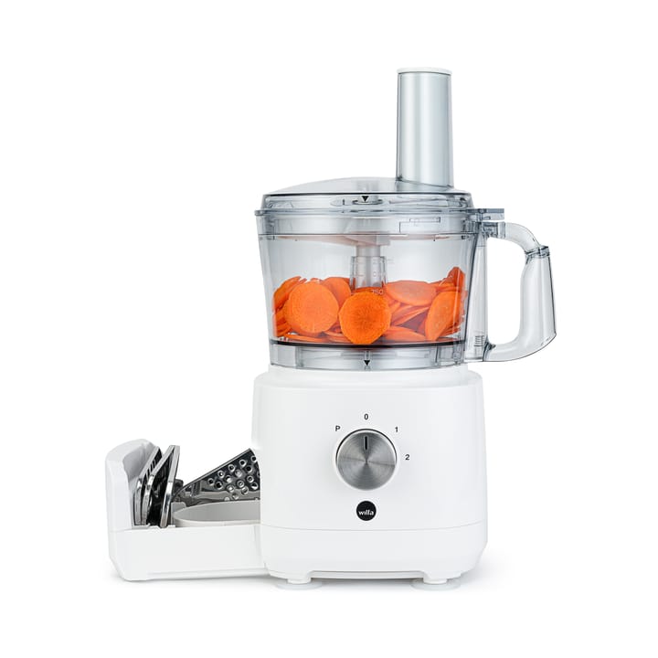 FP2-1000W easy food processor 1.2 L, White Wilfa