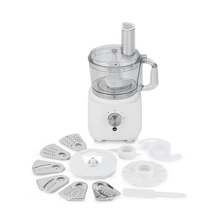 FP2-1000W easy food processor 1.2 L, White Wilfa