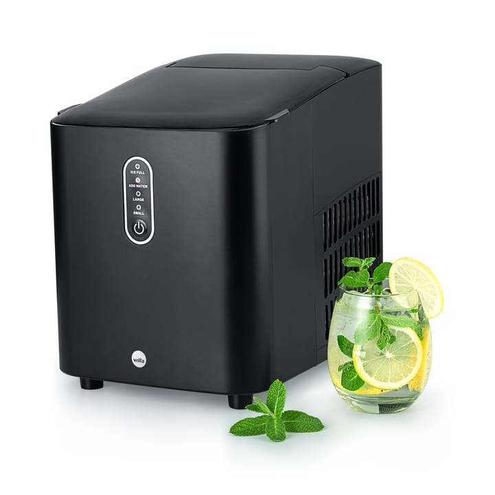 ICM1-600 glacier ice cube machine, Black Wilfa