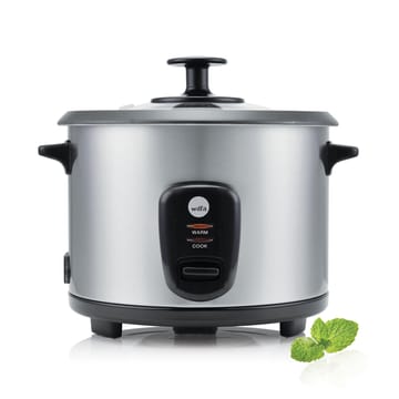 RC-5S inari rice cooker 2 L - Silver - Wilfa