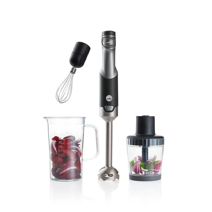 SM-1000FP essential power hand blender, Silver Wilfa