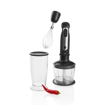 SM-1FP essential mix & chop hand blender set - Silver - Wilfa