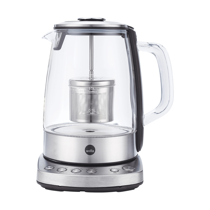 TM1-1500S cha tea maker 1.25 L - Silver - Wilfa
