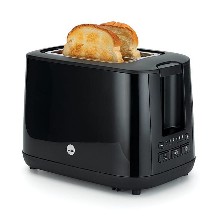 TO3GB-1000 toaster 2 slices, Black Wilfa