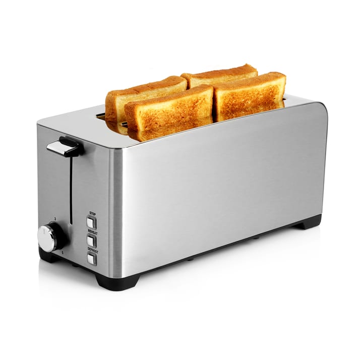 TOL-1400S brunch toaster 4 slices, Silver Wilfa