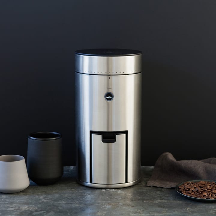 WSFB-100S coffee grinder, Silver Wilfa