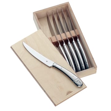 Geschenkidee steak knife 6 pieces - Stainless steel - WMF