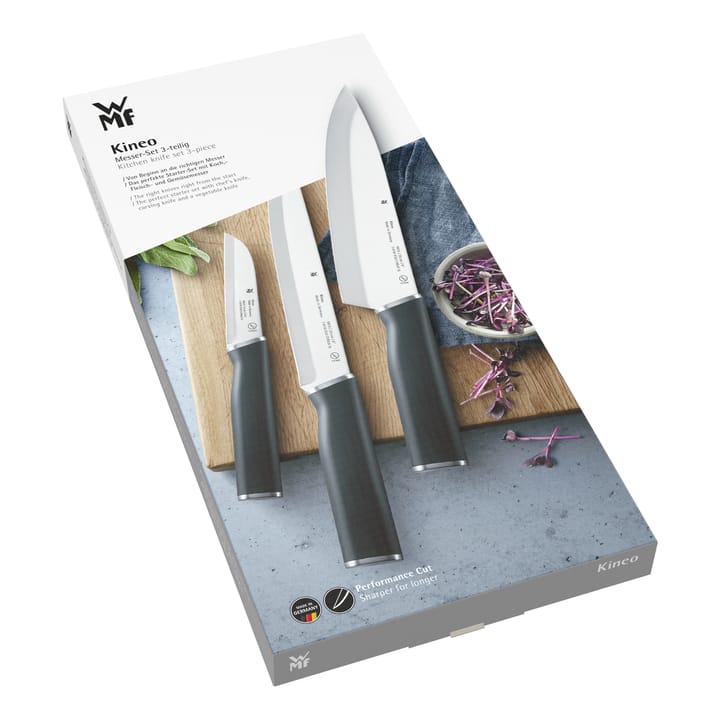 Kineocromargan knife set - 3 pieces, Stainless steel WMF