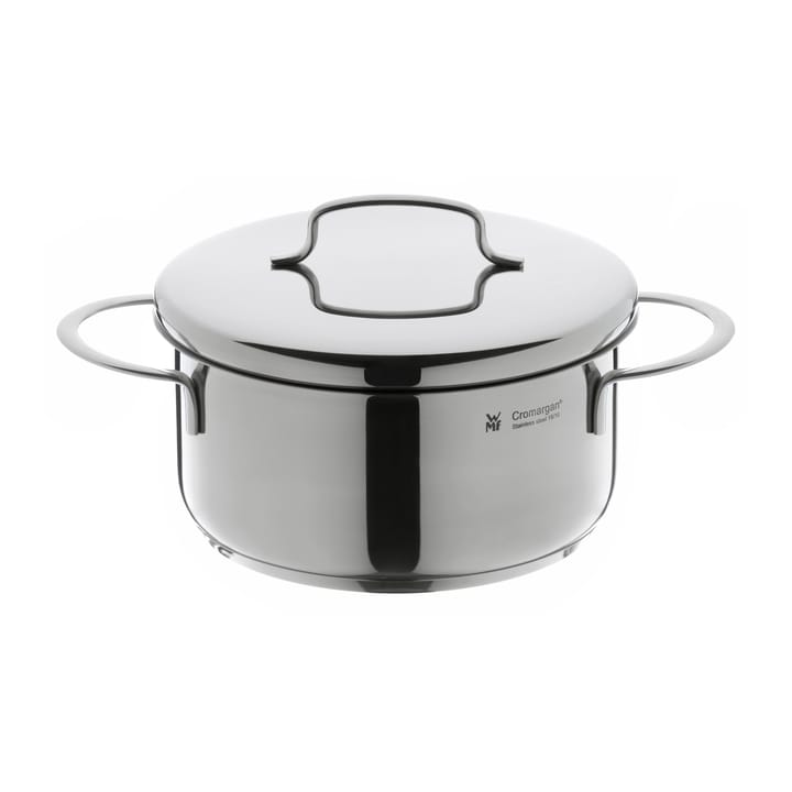 Mini low pot with lid 16 cm, Stainless steel WMF