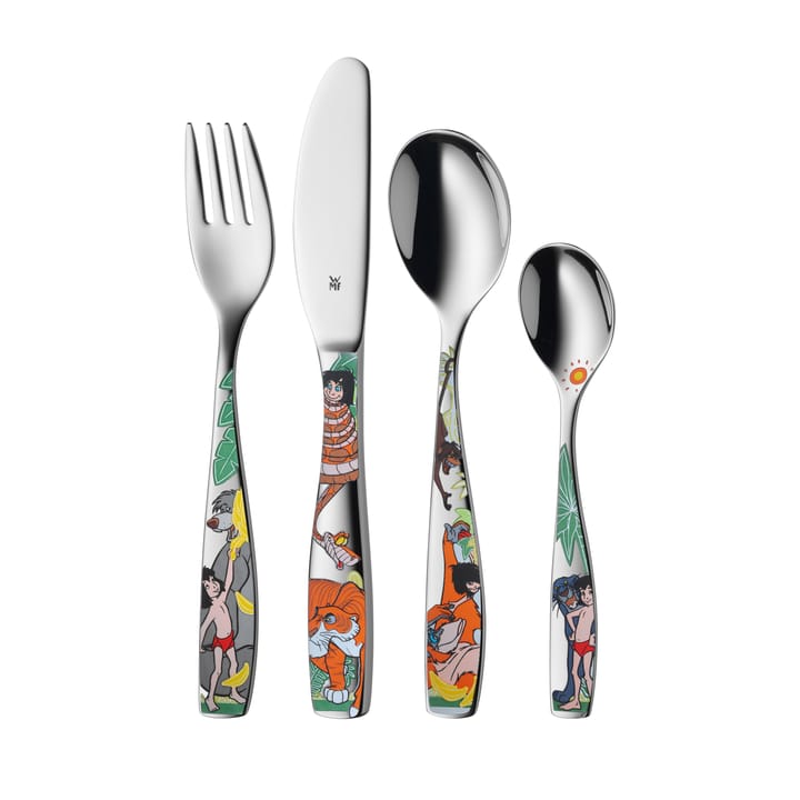 WMF children's cutlery 4 pieces, Jungle Book WMF