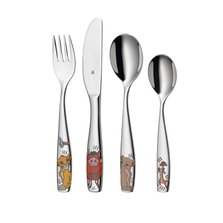 WMF children's cutlery 4 pieces, The Lion King WMF