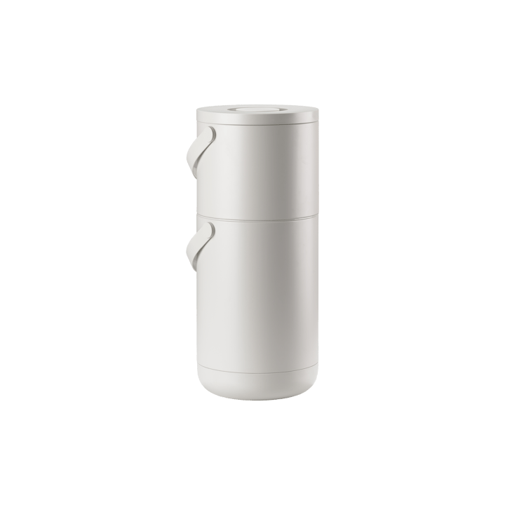 Circular Trash Can 22+12 L - Warm gray - Zone Denmark