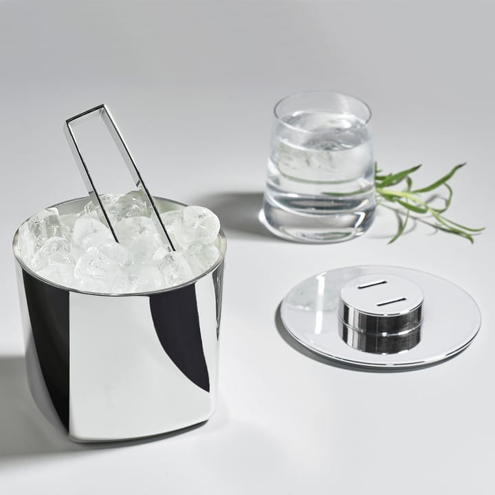 Rocks ice bucket with pliers, smooth Zone Denmark