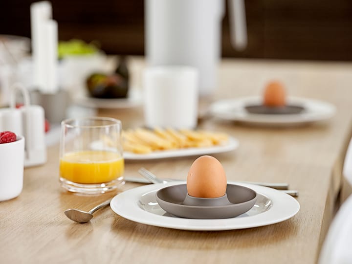 Singles egg cup 4-pack with holder, Taupe Zone Denmark