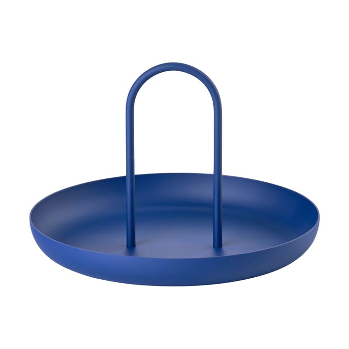 Singles tray with handle Ø20 cm - Indigo Blue - Zone Denmark