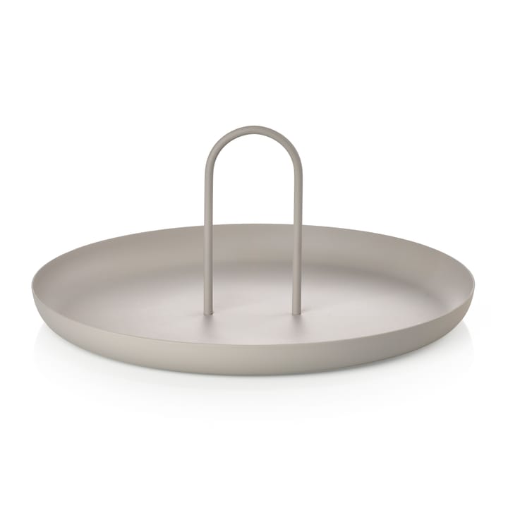 Singles tray with handle Ø30 cm - Warm Grey - Zone Denmark